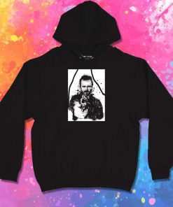 Pinkman Black Ink Splash Hoodie