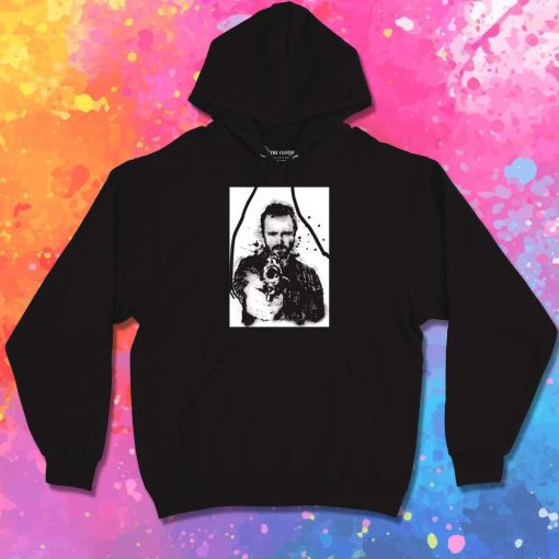 Pinkman Black Ink Splash Hoodie