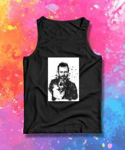 Pinkman Black Ink Splash Tank Top