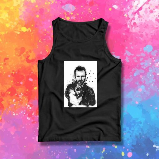 Pinkman Black Ink Splash Tank Top