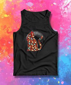 Polka Dot Cat Dot Day Tank Top