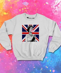 Queen Elizabeth Blow Bubblegum Sweatshirt