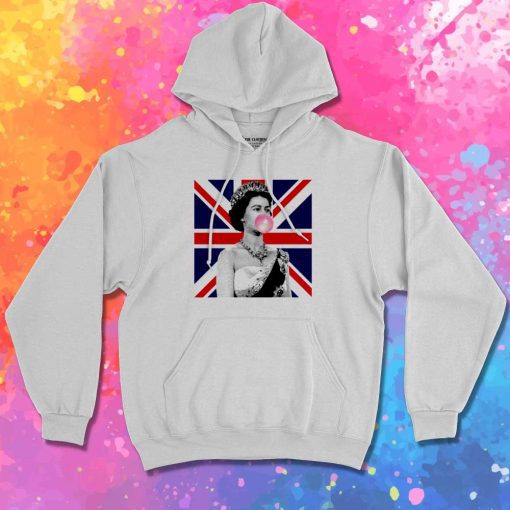 Queen Elizabeth Blow Bubblegum Hoodie