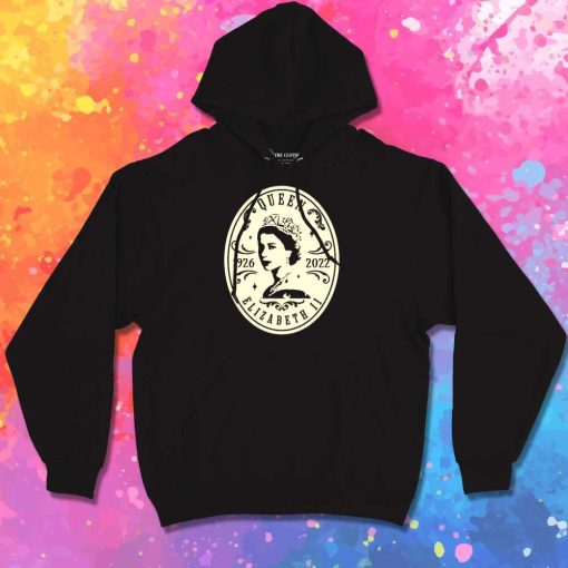 Queen Elizabeth Life Badge Hoodie