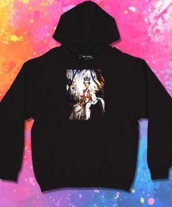 Queen Elizabeth On Throne Hoodie