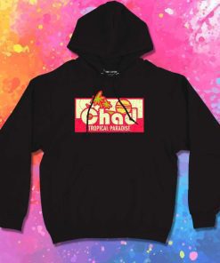 Retro Chad Tropical Paradise Vacation Hoodie