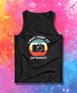 Retro I May Snap At Any Moment Tank Top
