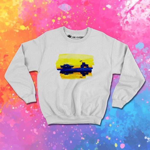 Russian Tank War Watercolor Sweatshirt