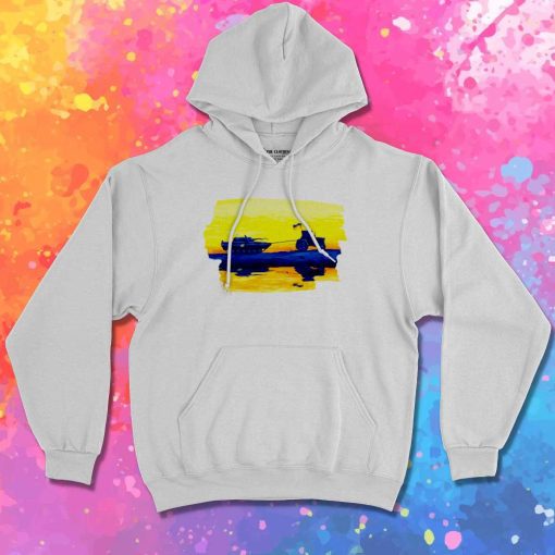 Russian Tank War Watercolor Hoodie