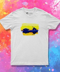 Russian Tank War Watercolor T-Shirt
