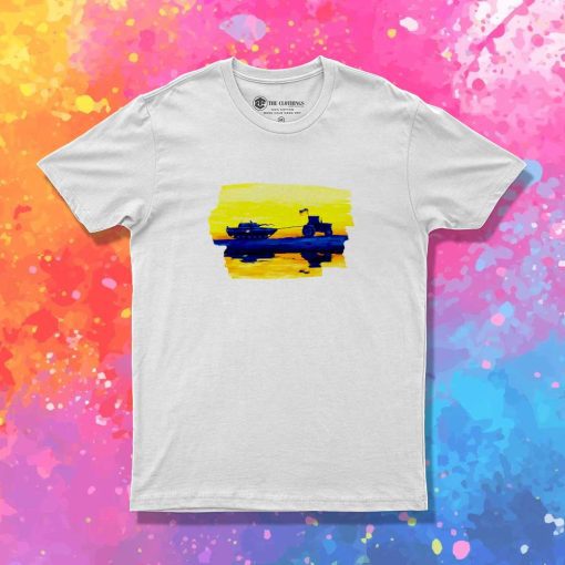 Russian Tank War Watercolor T-Shirt