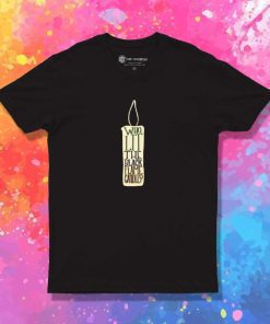 Sanderson Who Lit The Black Flame Candle T-Shirt