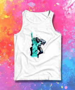 Selfie King Kong Liberty Tank Top
