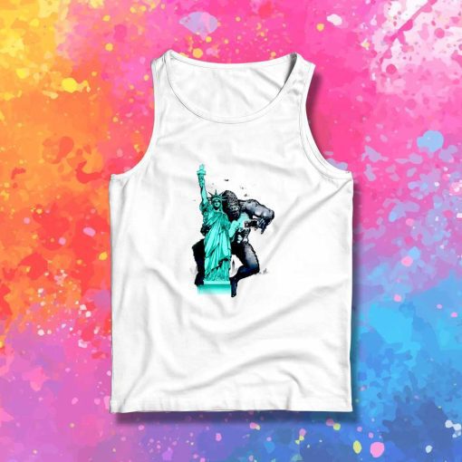 Selfie King Kong Liberty Tank Top