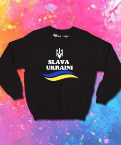 Slava Ukraini Logo Sweatshirt