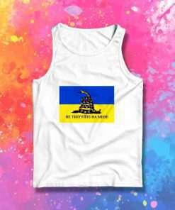 Snake Stand With Ukraine Tank Top