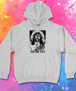 Snapchat Jesus Rainbow Hoodie