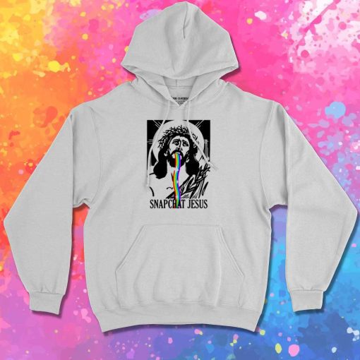 Snapchat Jesus Rainbow Hoodie