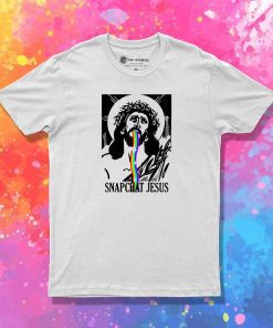 Snapchat Jesus Rainbow T-Shirt