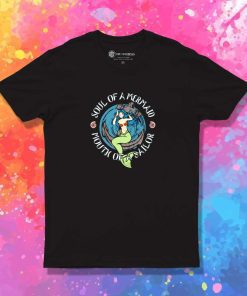 Soul Of A Mermaid Mouth Logo T-Shirt