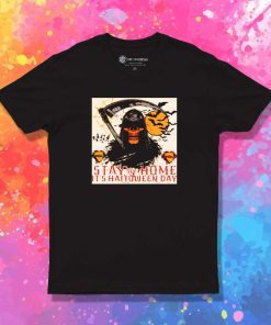 Stay Home It's Halloween Grim Reaper T-Shirt
