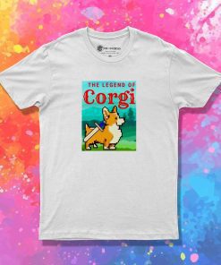 The Legend of Corgi Pixelated T-Shirt
