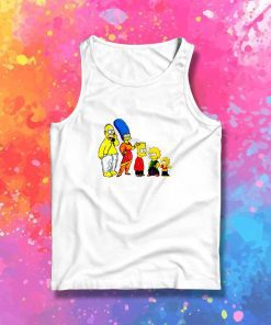 The Simpsons Family Picture Tank Top