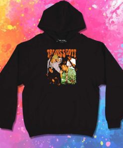 Travis Scott Orange Logo Hoodie