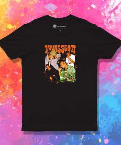 Travis Scott Orange Logo T-Shirt