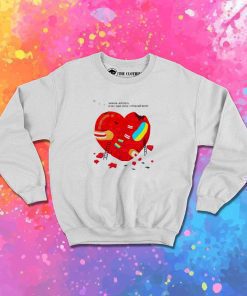 Ukraine Belarus One Heart Broken Sweatshirt