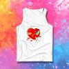 Ukraine Belarus One Heart Broken Tank Top