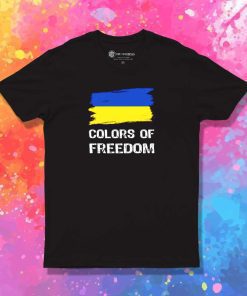 Ukraine Flag Colors Of Freedom T-Shirt