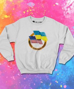 Ukraine USA United For Freedom Sweatshirt