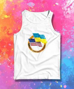 Ukraine USA United For Freedom Tank Top