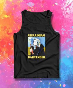 Ukrainian Bartender Smoking Woman Tank Top