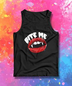 Vampire Bite Me Tank Top