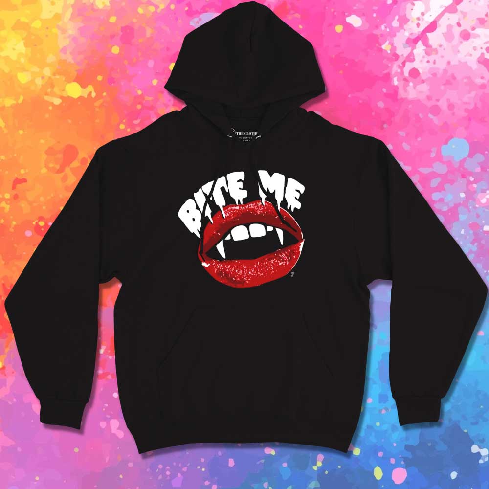 Vampire Bite Me Hoodie