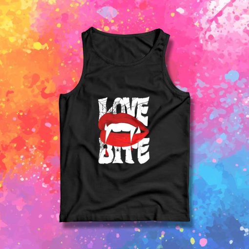 Vampire Love Bite Halloween Tank Top