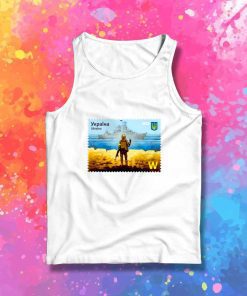 War Ukraine Postage Stamp Tank Top