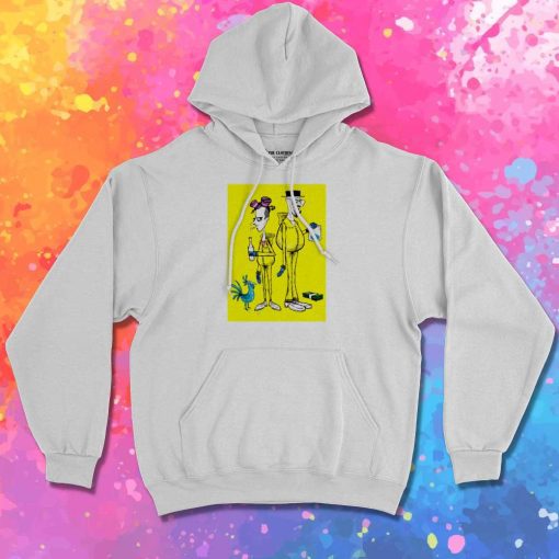 White And Pinkman Cartoon Hoodie