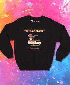 White And Pinkman Crystal Service Sweatshirt