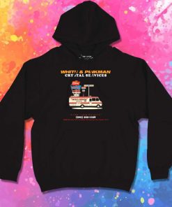 White And Pinkman Crystal Service Hoodie