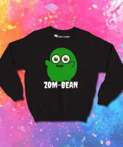 Zom-bean Food Monster Halloween Sweatshirt