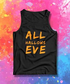 All Hallows Eve Halloween Tank Top