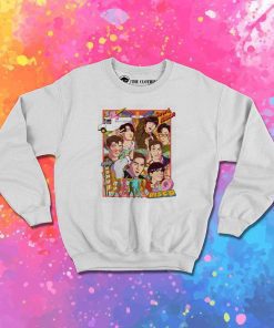 BTS Dynamite Cartoon Comic Sweatshirt