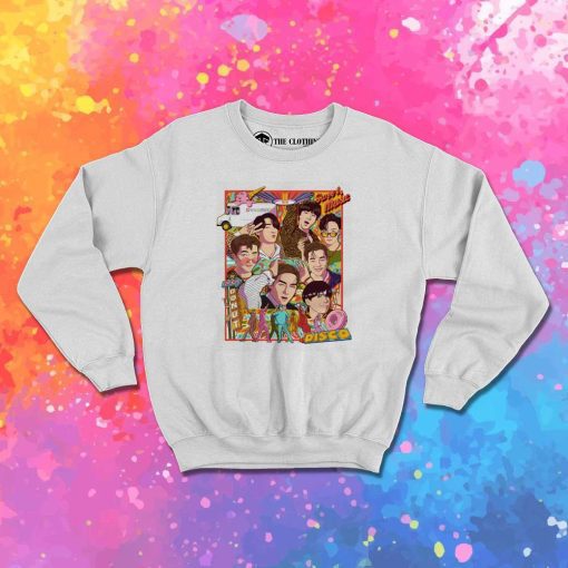 BTS Dynamite Cartoon Comic Sweatshirt