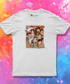 BTS Dynamite Cartoon Comic T-Shirt