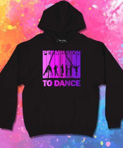BTS Permission To Dance Stripe Hoodie
