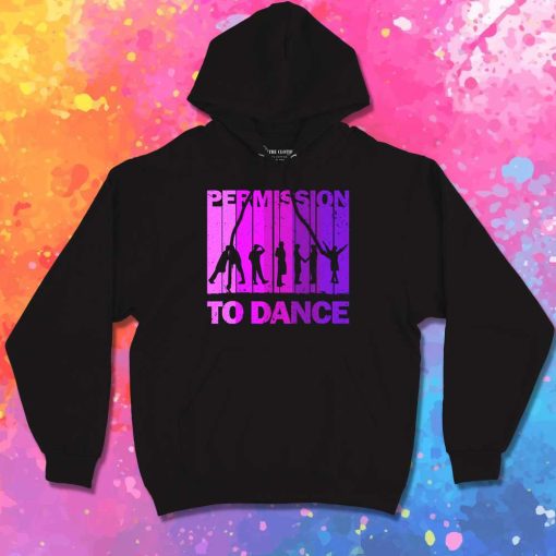 BTS Permission To Dance Stripe Hoodie