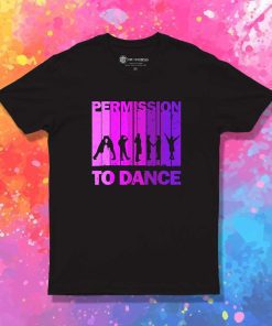 BTS Permission To Dance Stripe T-Shirt